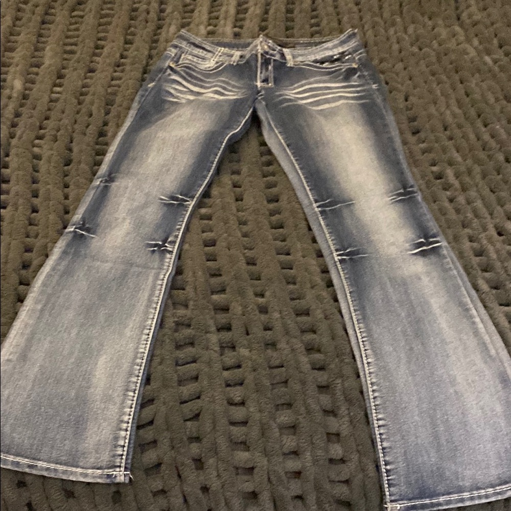 Rue21 Blue Flare Jeans